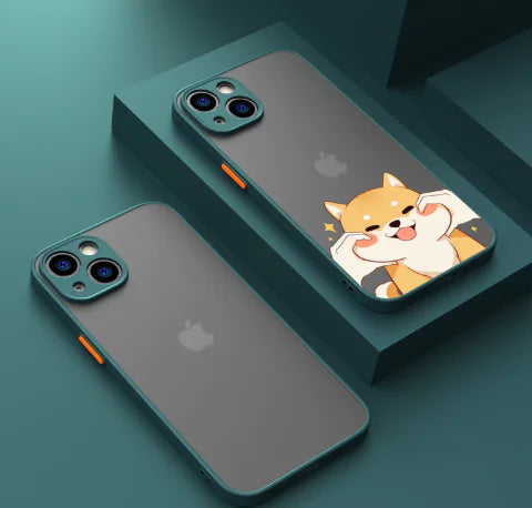 Frosted Soft Shell TPU Protective Cover for Apple